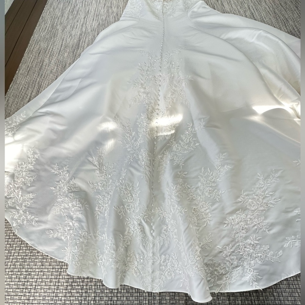 NEW Essence of Australia D2675 Mermaid Ivory Plunge Sz 24 - Picture 13 of 17